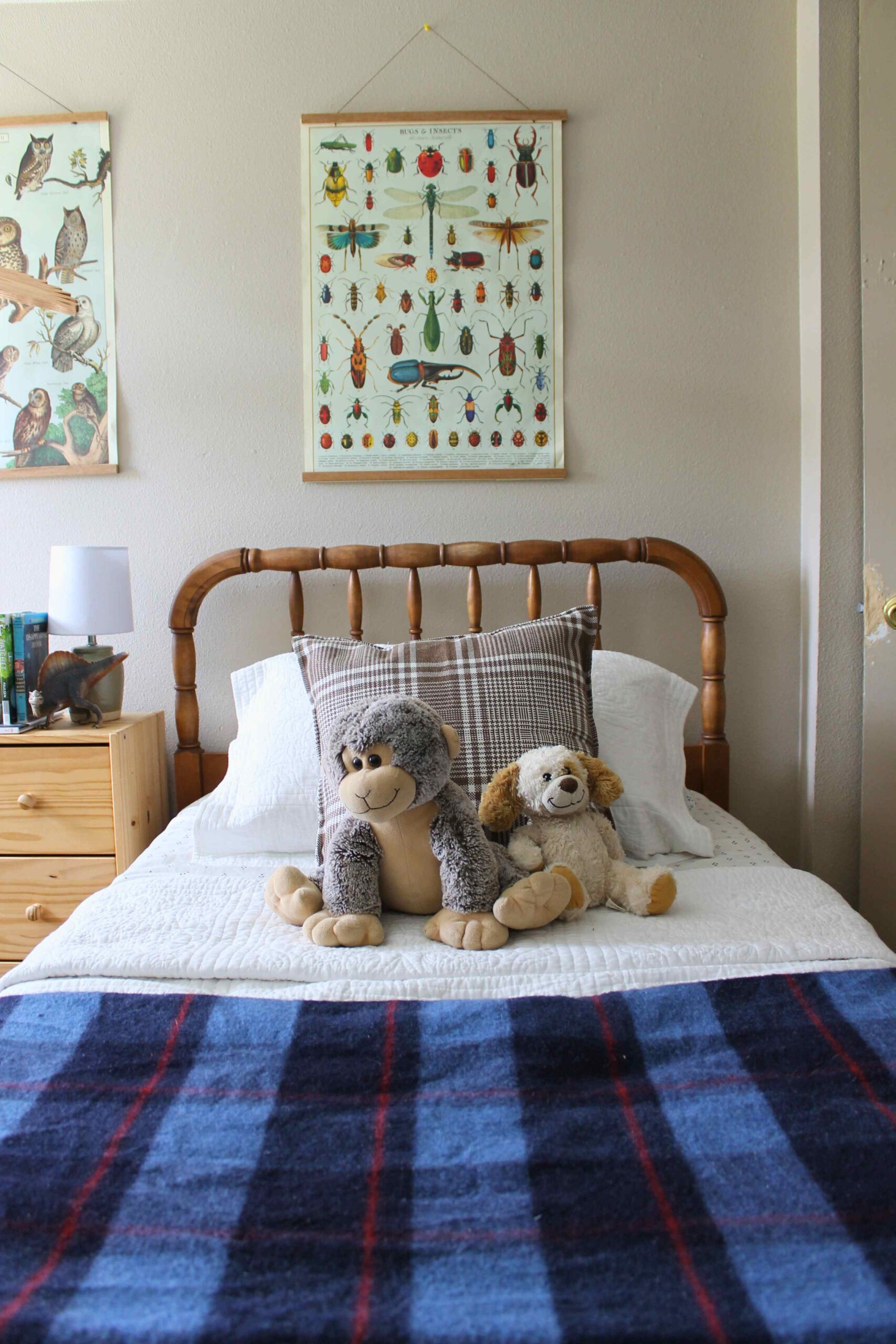 Country Style Boy's Bedroom In A 120-Year-Old Farmhouse - The Fairview ...